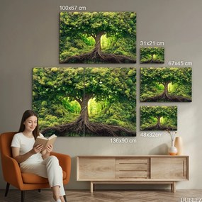 DUBLEZ | Zelený obraz stromu života - Gaia