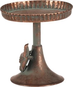 Kovový svietnik 14 cm medený FUP563-S