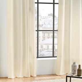 Béžový záves z mikrovlákna 140x280 cm Absolu – douceur d'intérieur