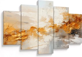Obraz - Zlatá textúra (150x105 cm)