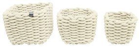 Látkové košíky v súprave 3 ks 30x25x19 cm Tom Tailor – Wenko