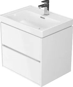 Cersanit - Crea skrinka s umývadlom 60cm, biely lesk , S924-003+K114-006