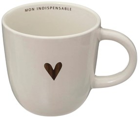 Kameninový hrnček so stojanom Floral 170 ml sada 4+4ks