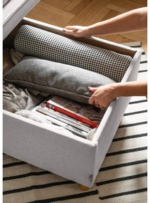 Svetlosivá podnožka Simon – Miuform