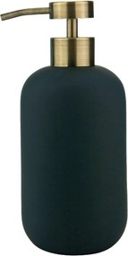 Antracitovosivý keramický dávkovač mydla 200 ml Lotus – Mette Ditmer Denmark