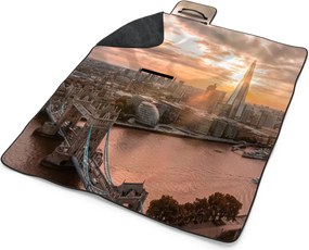 Sablio Plážová deka Londýn City of London: 200x140 cm