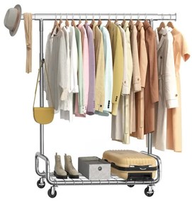 Vešiakový stojan na kolieskach HSR014E01