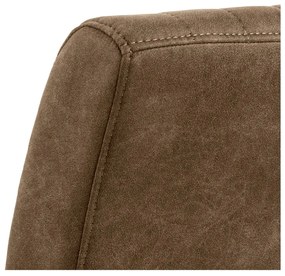 Hnedé jedálenské stoličky v súprave 2 ks Adele – Actona