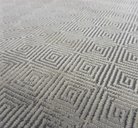 BE Koberec Esprit 3602 GREY – sivý obdĺžnikový Rozmer: 140x190 cm