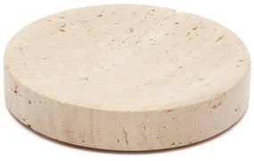 Béžová kamenná nádobka na mydlo Macre – Kave Home