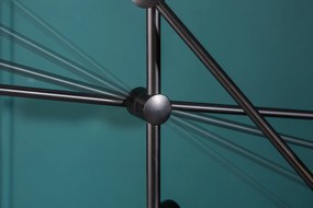 Závesná lampa variácia čierne zlato