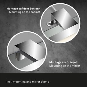 Briloner 2299-018 -LED Stmievateľné kúpeľňové osvetlenie zrkadla LED/8W/230V IP44