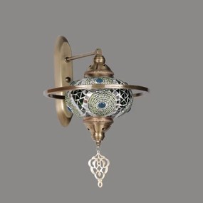 Nástenné svietidlo YENI 1xE27/40W/230V bronzové