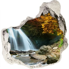 Fototapeta diera na stenu Vodopád v lese nd-p-72571423