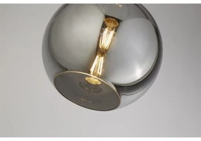 Searchlight - Luster na lanku BALL 1xE27/60W/230V čierna