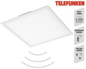 Telefunken 308806TF - LED Prisadený panel so senzorom LED/25W/230V 4000K