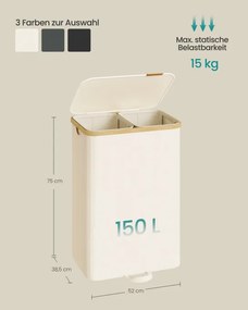 Kôš na bielizeň LCB532WD01