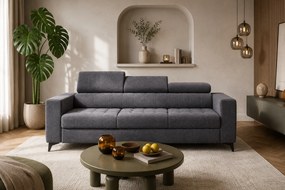 Sofa Nardo s funkciou spania - sivý šenil Vibe 95