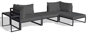 Autronic BONTEC Záhradná zostava, kov, látka, sivá, AZ-L1761 GREY Farba: Šedá