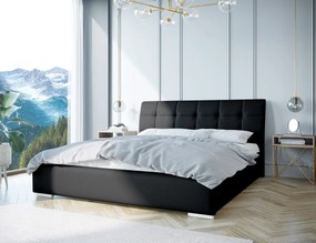 Luxusná čalúnená posteľ OSLO - Železný rám,120x200
