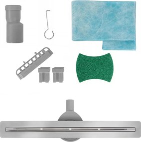 Rea Filo, odtokový žľab 70cm, oceľová, KPL-G6801