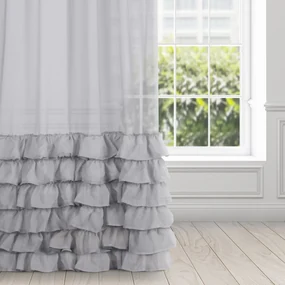 ZÁCLONA NA PÁSKE DOLLY 140X250 CM SIVÁ