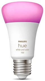 PHILIPS HUE Múdra LED stmievateľná žiarovka HUE s funkciou RGB, E27, A60, 9W, 1100lm, teplá biela-studená biela