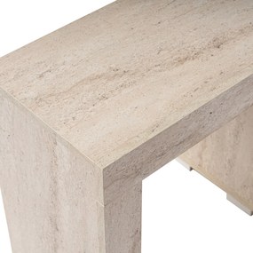 Televízny stolík Enclave Travertine