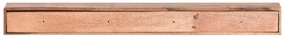 furniture-nabytek.cz - Masívna nástenná polica Country Mango, lakovaná, hnedá – 160 cm