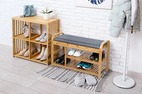 G21 Bambusová skrinka na topánky