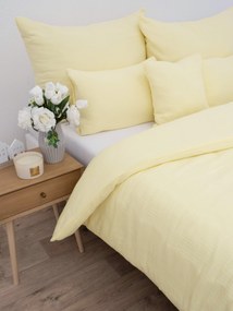 Mušelínové obliečky – Alexia pastelovo žltá