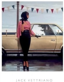 Umelecká tlač Suddenly One Summer, 2000, Jack Vettriano