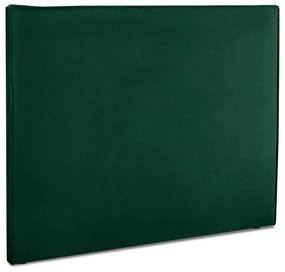 Tmavozelené čelo postele 140x120 cm Natalia – Milo Casa