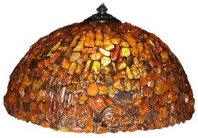 Jantar Tiffany stojacia 160*50Ø AMBER