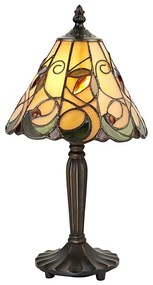 Endon 64196 - Stolná lampa Tiffany JAMELIA 1xE14/40W/230V pr. 20 cm