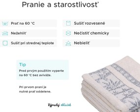 1x osuška BAMBOO fialová + 2x uterák BAMBOO fialový