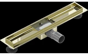 Mexen Flat teleso odtokového žľabu 50 cm, zlatá - 1515050