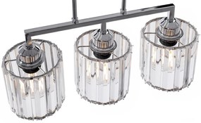 Toolight - Stropné svietidlo GLAMOUR 3xE27 392228, chrómová, OSW-09685