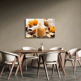 Obraz - Tekvicové latte (90x60 cm)