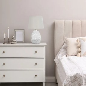 Rabalux 74227 - Stolná lampa APOLONIA 1xE27/40W/230V biela