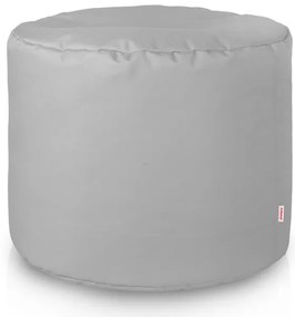 Taburetka Cilindro strieborná OUTDOOR