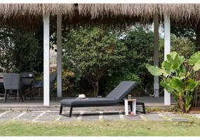 MELIA LIKA-TEX® antracit - luxusné záhradné ležadlo