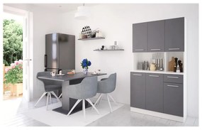 Kuchynský kút Palermo NEW (biela + grafit). Vlastná spoľahlivá doprava až k Vám domov. 1119689