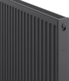 Mexen, panelový radiátor Mexen C11 500 x 800 mm, bočné pripojenie, 637 W, antracit - W411-050-080-66