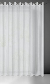 ZÁCLONA NA KRÚŽKOCH LEXY 300X250 CM BIELA