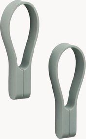 Silikónové magnetické držiaky na uteráky Loop, 2 ks