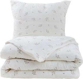 Matex Mušelínové obliečky Vetvička, 140 x 200 cm, 70 x 90 cm