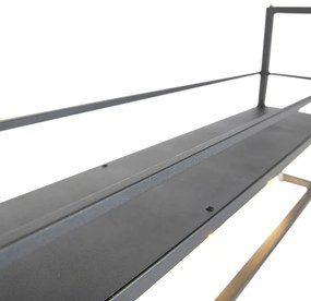 Inteligentné závesné svietidlo čierne vrátane WiFi A60 - Cage Rack