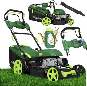 Benzínová kosačka s pohonom GARDLOV DriveXPro 196 cm³ - záber 51 cm, kôš 60 l
