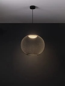 LED čierne dizajnové svietidlo Kinetic 50